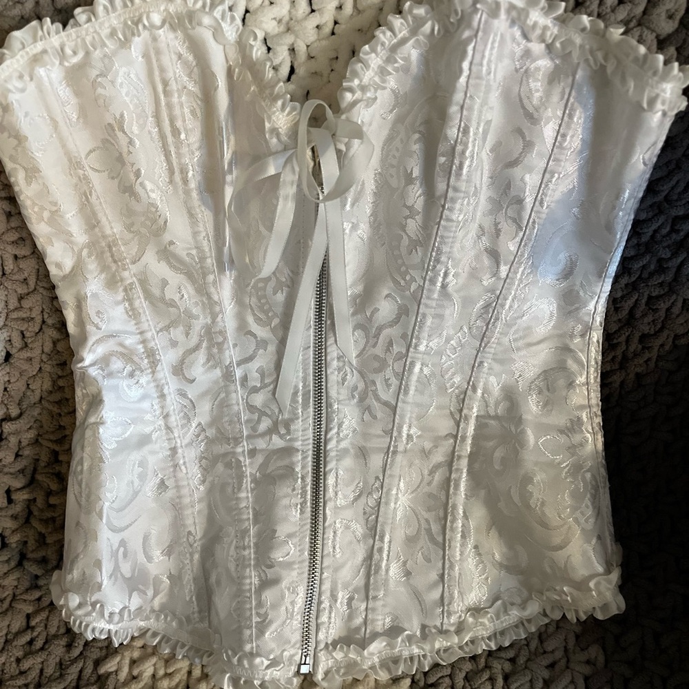 Spirit White Lace Corset Blouse